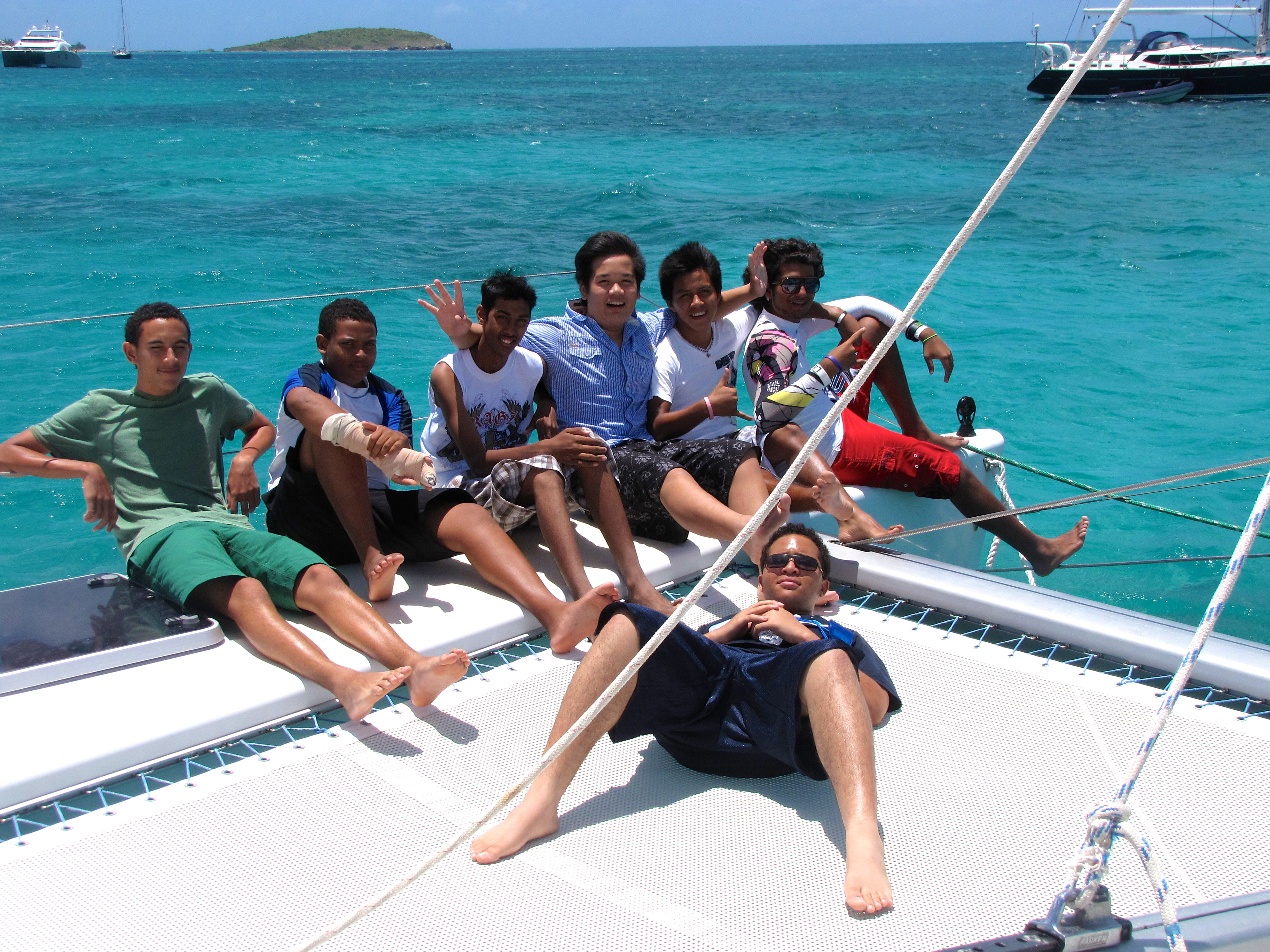 Sailing with Teens