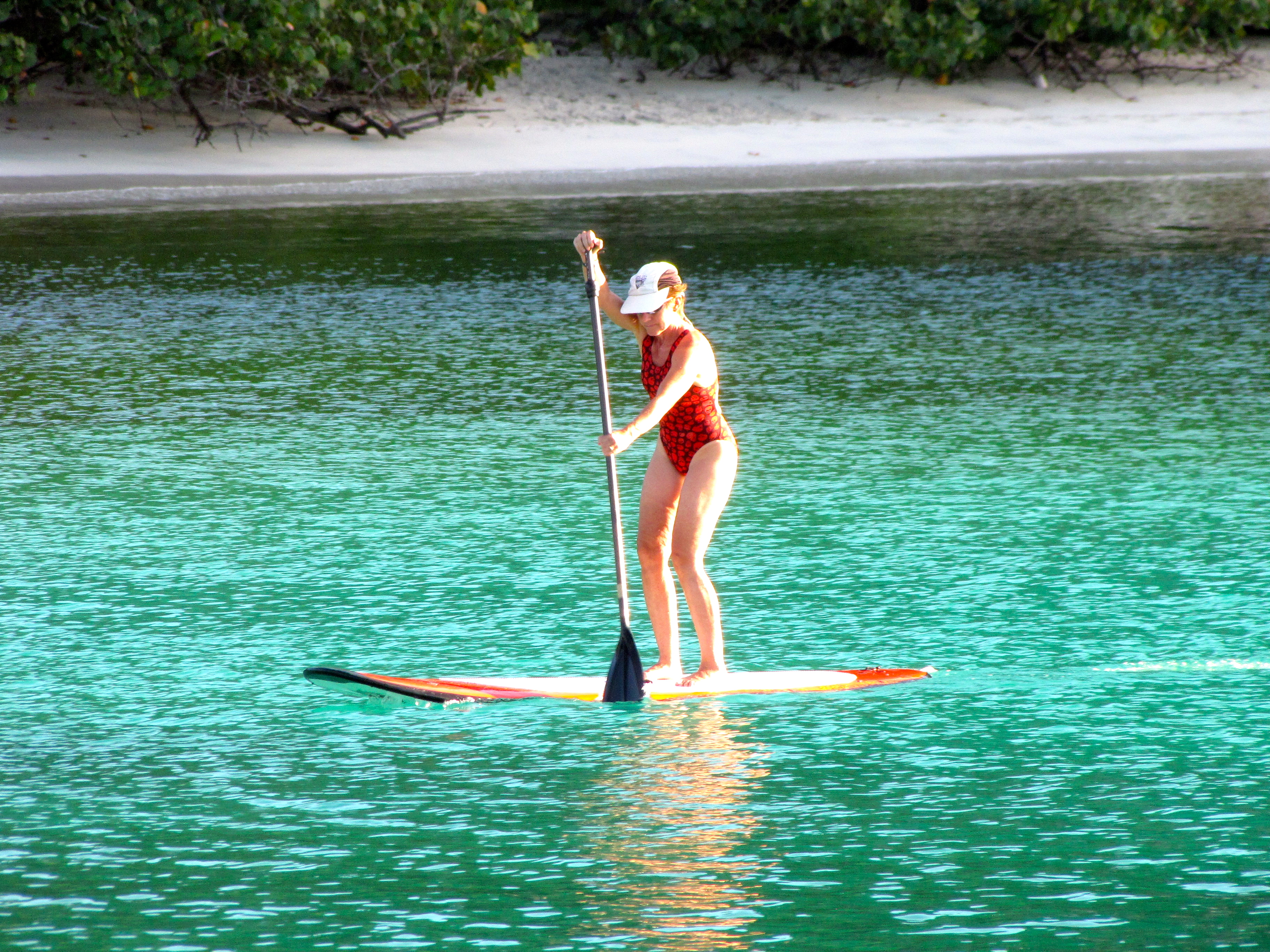 Stand up padle boarding
