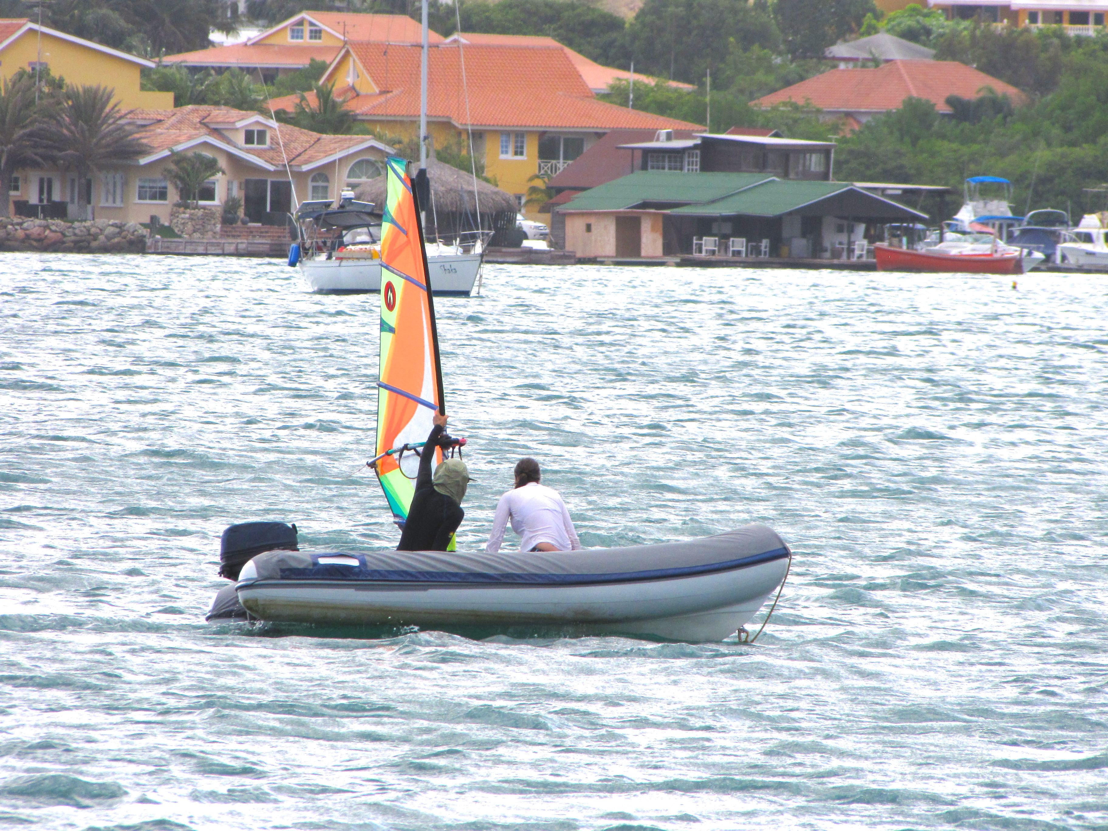 cap teaching windsurf