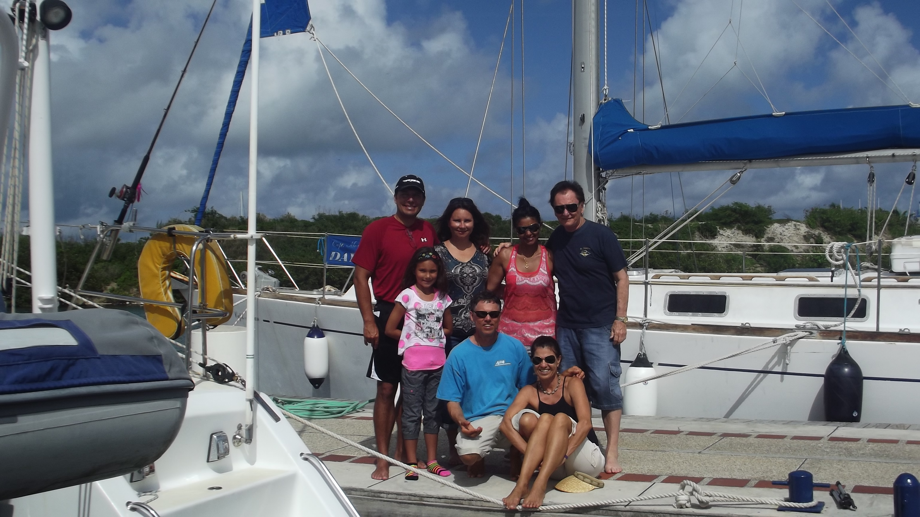 charter party on dock